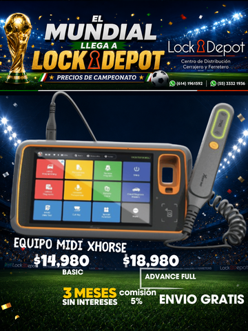 Equipo MIDI Xhorse - Basic