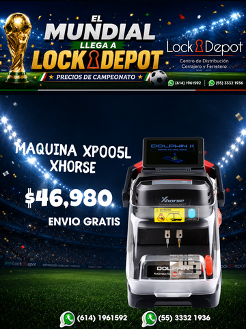 Máquina XP005L Xhorse Dolphin II