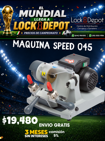Máquina Speed 045 - Duplicadora de Llaves