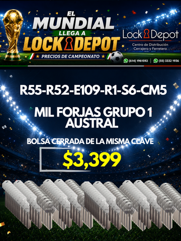 Mil Forjas Grupo 1 Austral - Bolsa de la Misma Clave