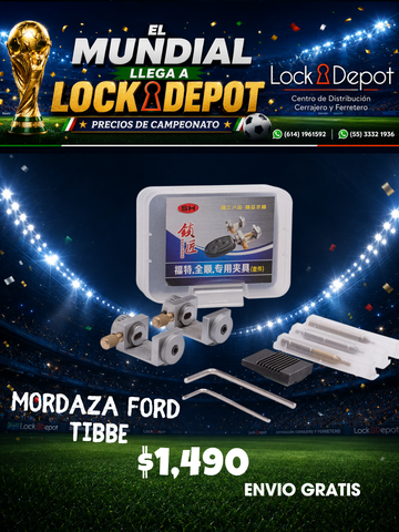 Mordaza Ford Tibbe para Máquinas