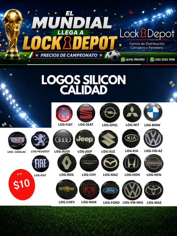 Logos Silicon Calidad para Controles